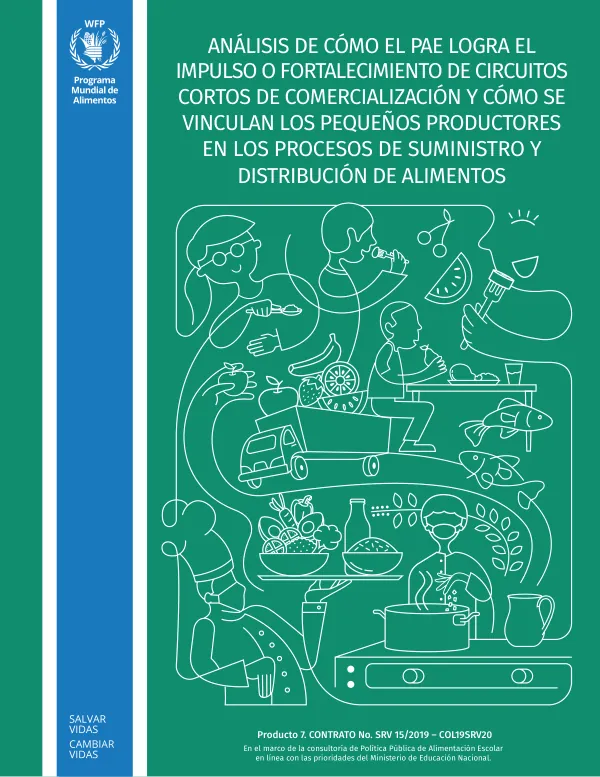 Análisis de cómo el PAE logra el impulso o fortalecimiento de circuitos cortos de comercialización y cómo se vinculan los pequeños productores en los procesos de suministro y distribución de alimentos