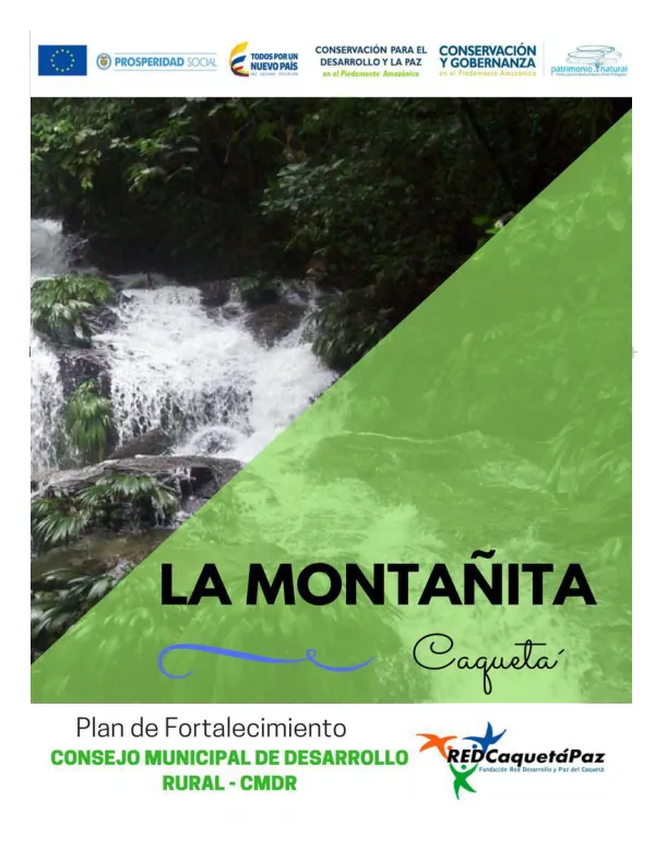 Plan de Fortalecimiento a Instancias de Participación CMDR – La Montañita