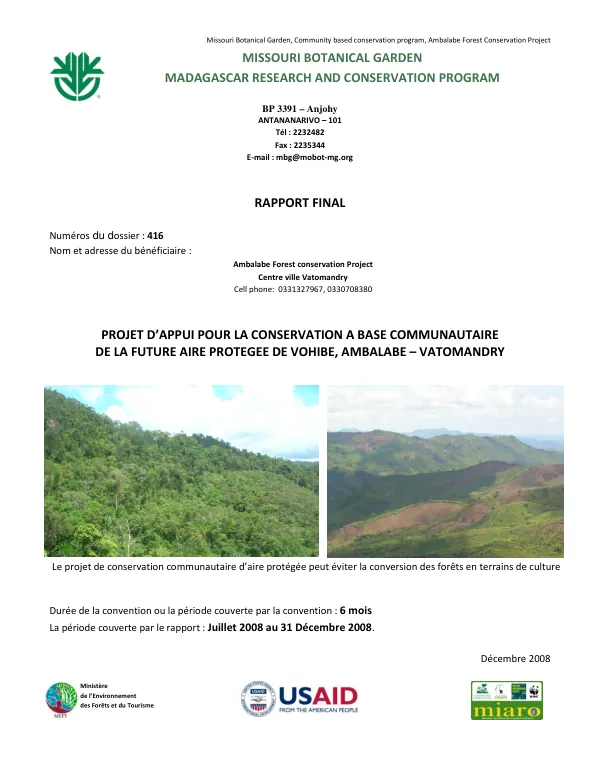 BP 3191 – Anjohy