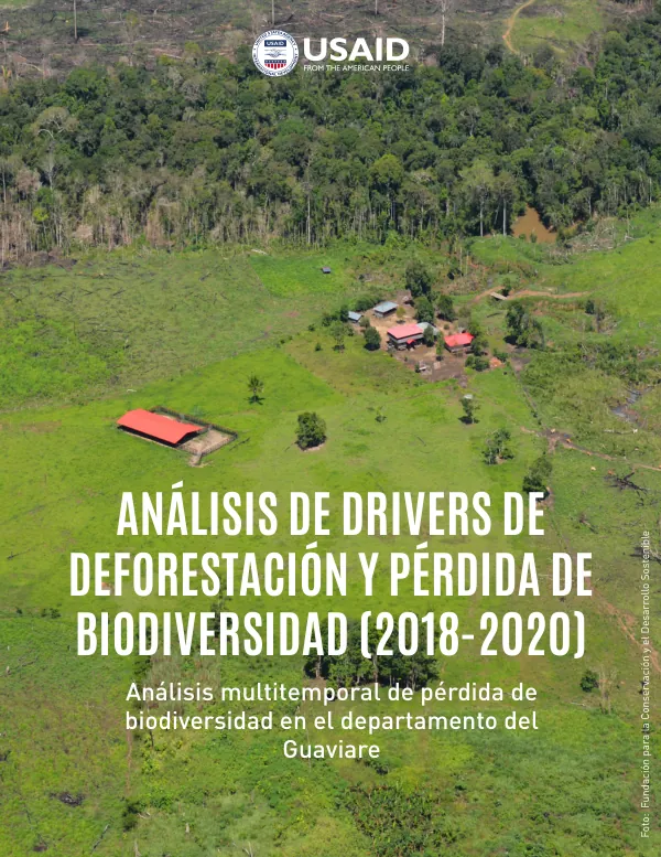 Análisis de drivers de deforestación y pérdida de biodiversidad (2018-2020)