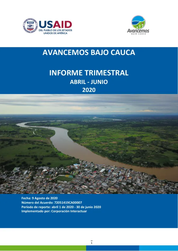 Informe Trimestral Abril - Junio 2020