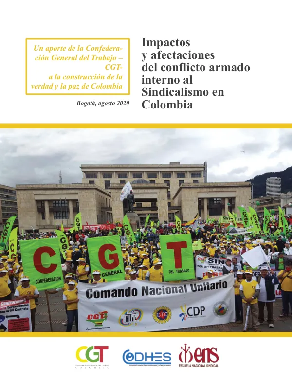 Informe de violencia antisindical en el marco del conflicto armado interno