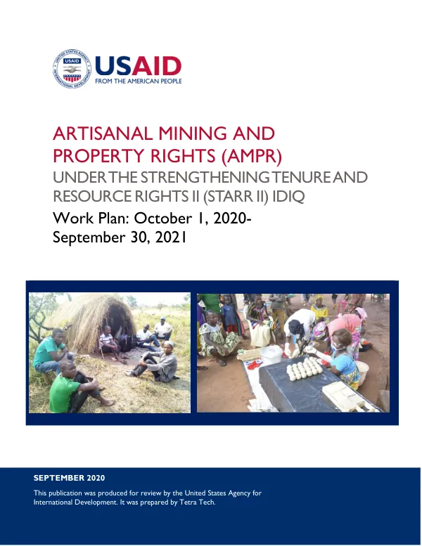 USAID AMPR Year 3 Work Plan