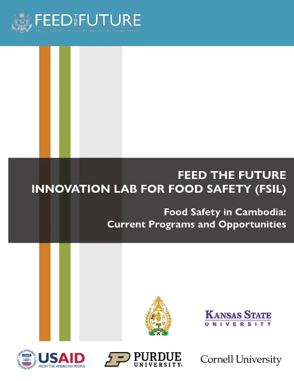 Food Safety in Cambodia: Current Programs and Opportunities
