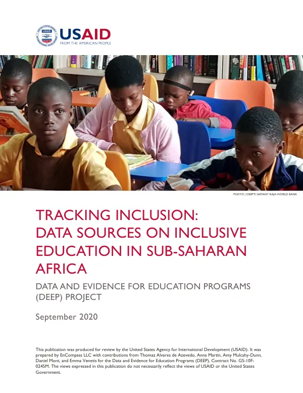 Tracking Inclusion: Data Sources in Sub-Saharan Africa