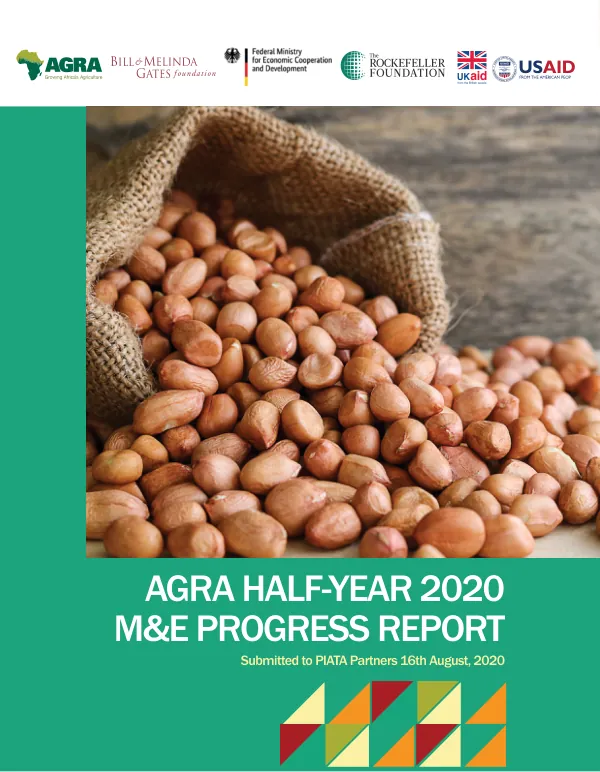 AGRA HALF-YEAR 2020 M&E PROGRESS REPORT