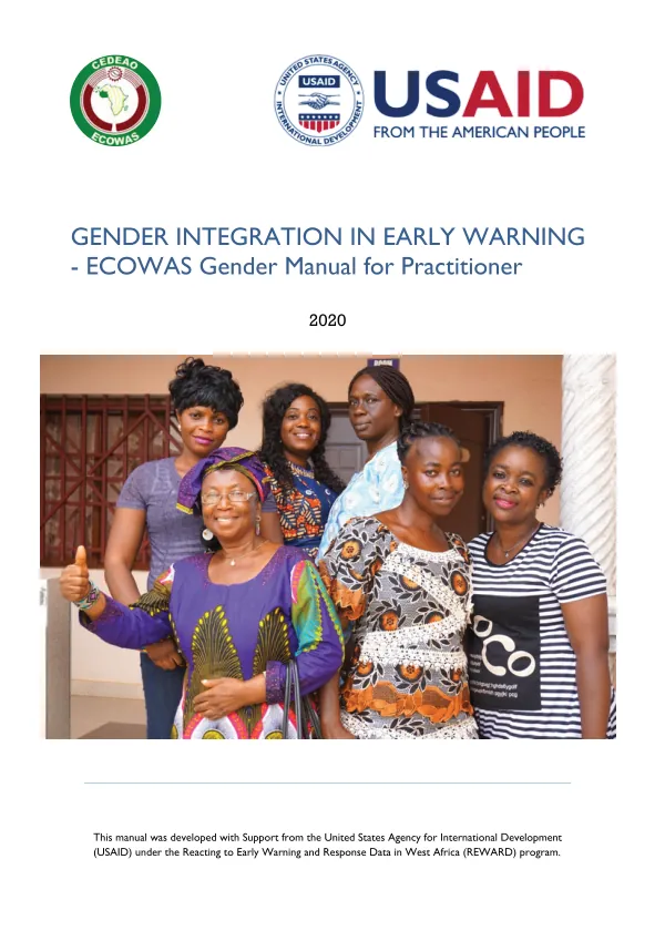 GENDER INTEGRATION IN EARLY WARNING - ECOWAS Gender Manual for Practitioners