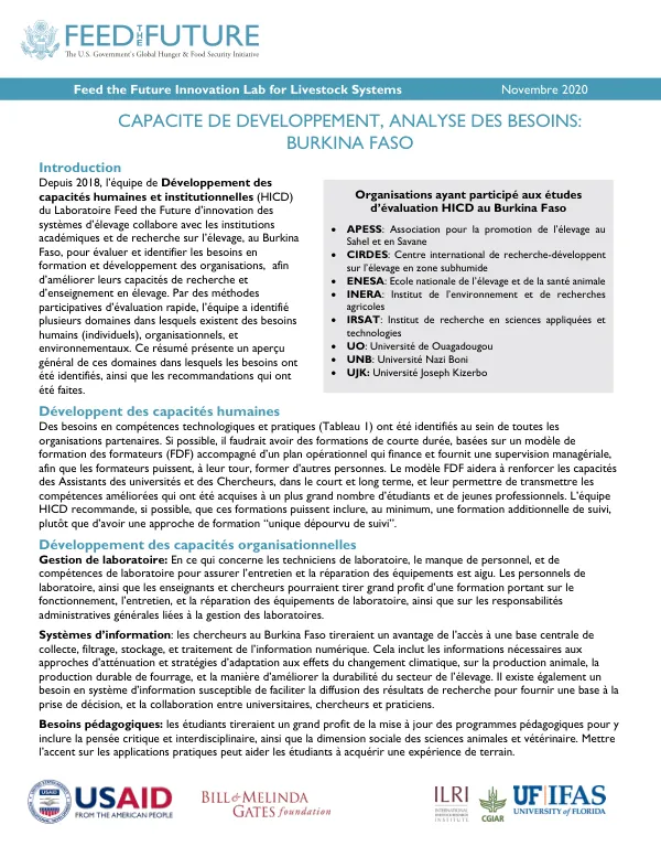 Feed the Future Innovation Lab for Livestock Systems