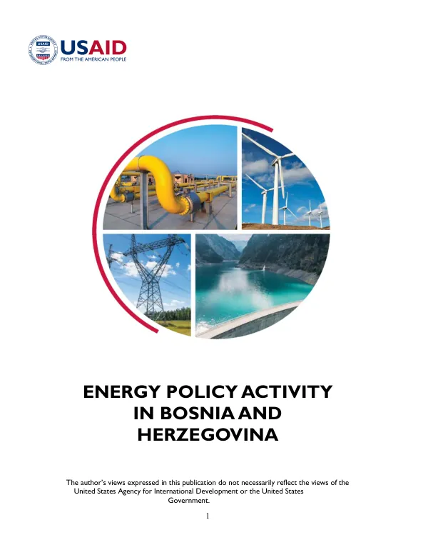USAID Energy Policy Activity Fifth Quarterly Progress Report