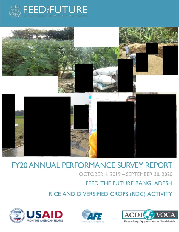 FY20 Annual Performance Survey Report