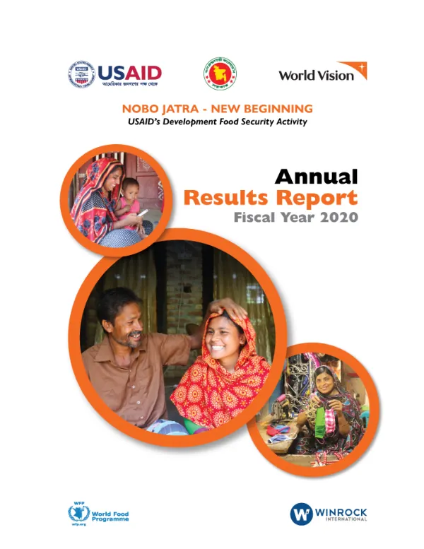 Final Report: Nobo Jatra FY20 ARR, Submission 2 November 2020 revised 3 December 2020