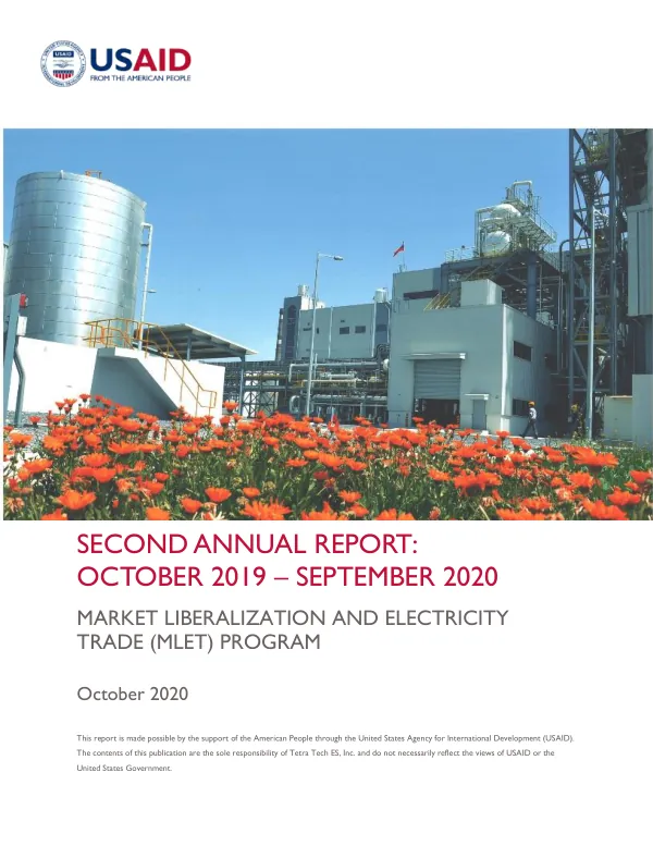 SECOND ANNUAL REPORT: OCTOBER 2019 – SEPTEMBER 2020