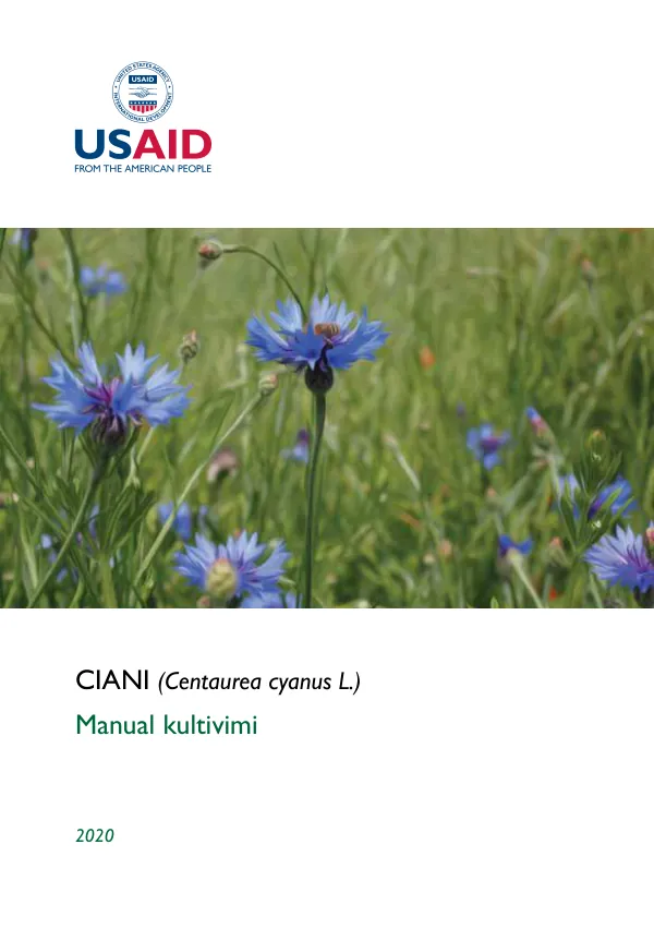 CIANI (Centaurea cyanus L.) Manual Kultivimi