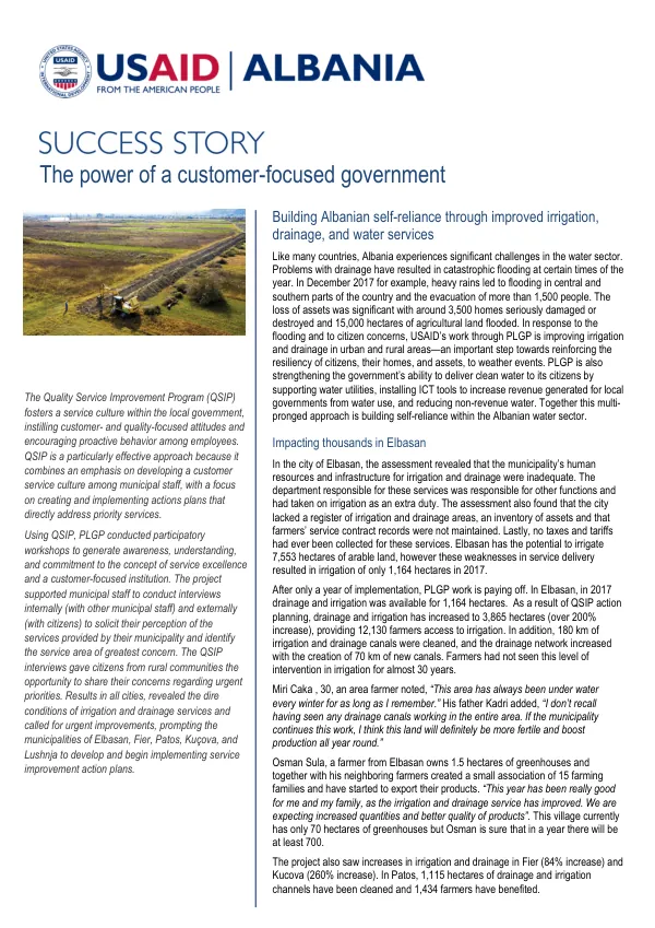 Success Story: The Power of a Customer-Focused Government