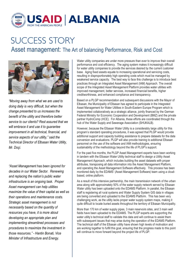 Success Story: Asset Management: The Art of balancing Performance, Risk and Cost