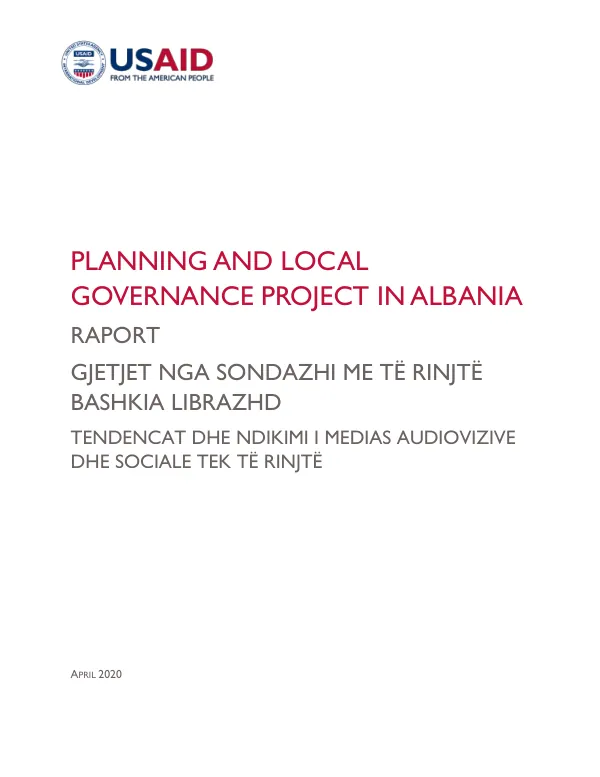 Librazhd Youth Survey Report