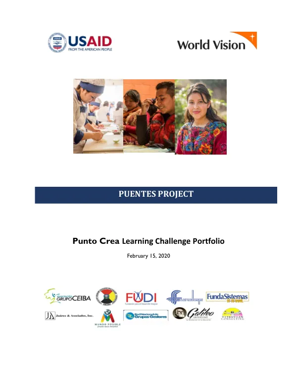 Punto Crea Learning Challenge Portfolio