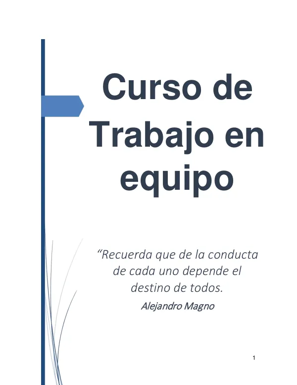 Curso de Trabajo en Equipo