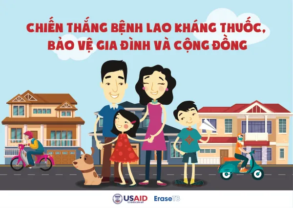 Bệnh lao KHÁNG THUỐC, bảo vệ gia đình và cộng đồng