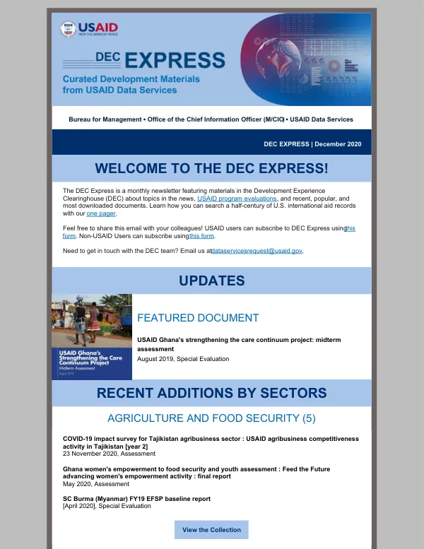 DEC Express: December 2020
