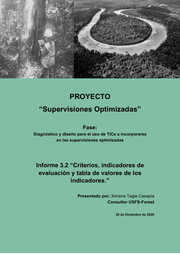 Proyecto Supervisiones Optimizadas: Informe 3.2