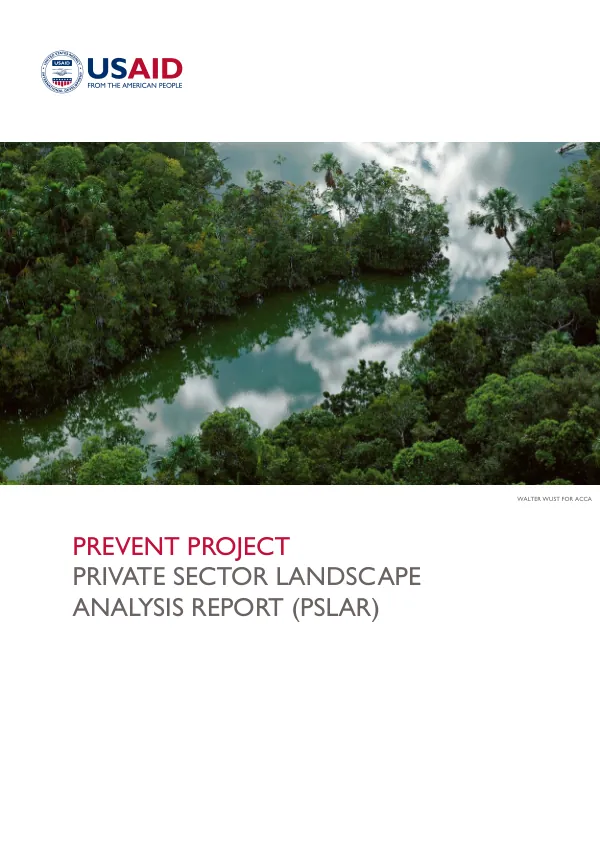 Private Sector Landscape Analysis Report (PSLAR)