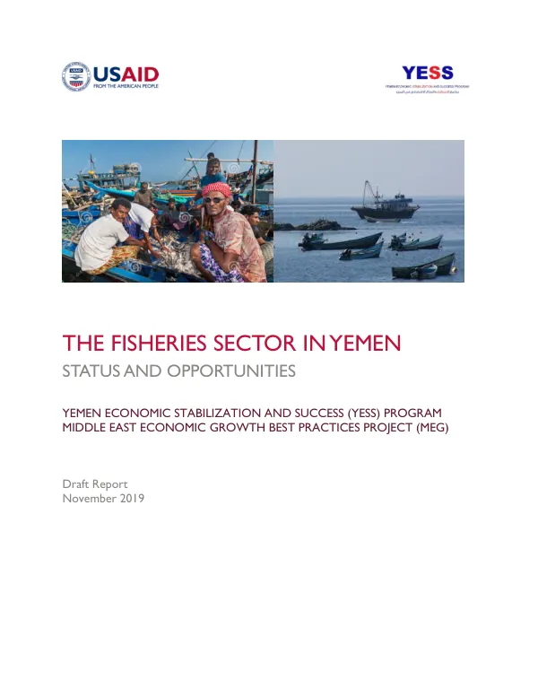 The Fisheries Sector in Yemen: Status and Opportunities