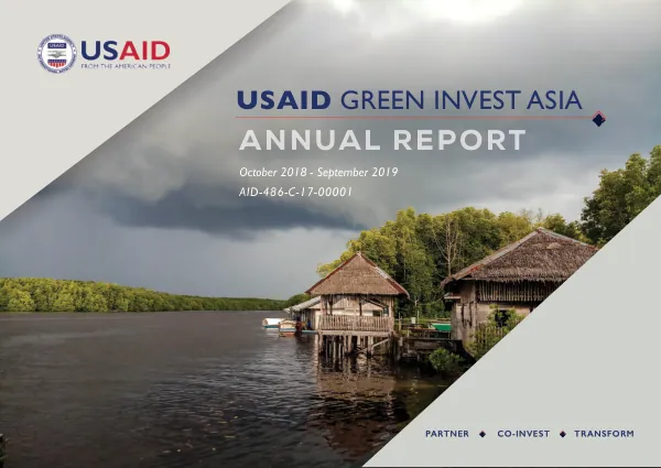 Annual Report 2019: USAID Green Invest Asia