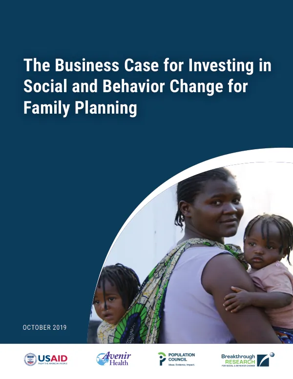 The Business Case for Investing in Social and Behavior Change for Family Planning
