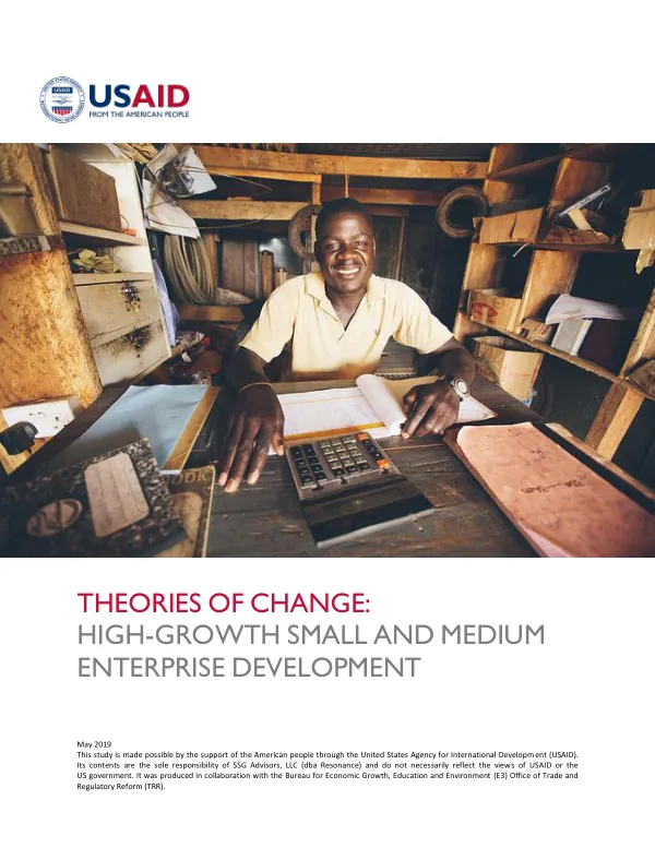 Theories of Change for High-Growth Small and Medium Enterprise Development