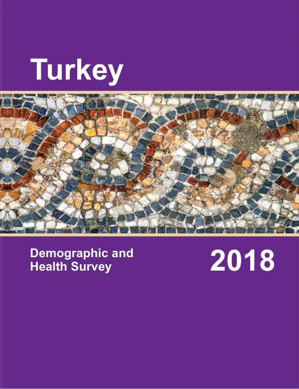 Turkey Demographic and Health Survey 2018 Final Report