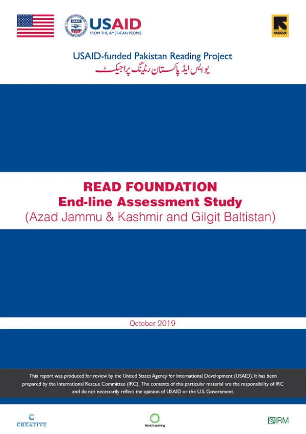 Pashto Pilot Midline Report