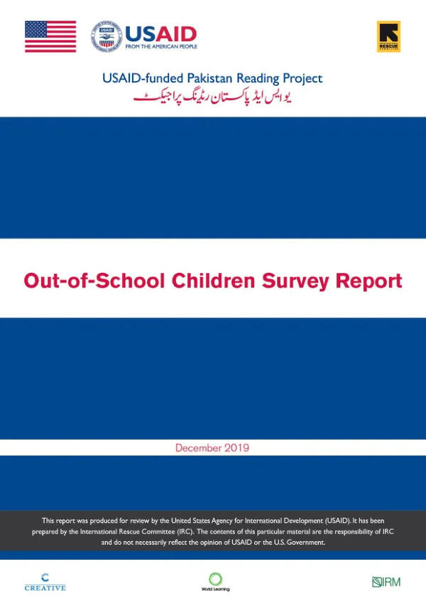 Out-of-School Children Survey Report