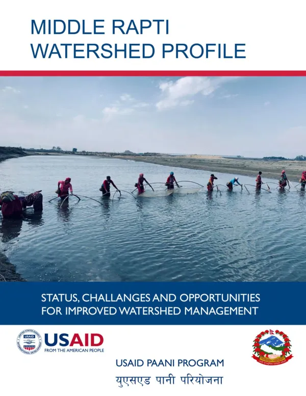 Middle Rapti Watershed Profile: Status, Challenges and Opportunities for Improved Water Resource Management