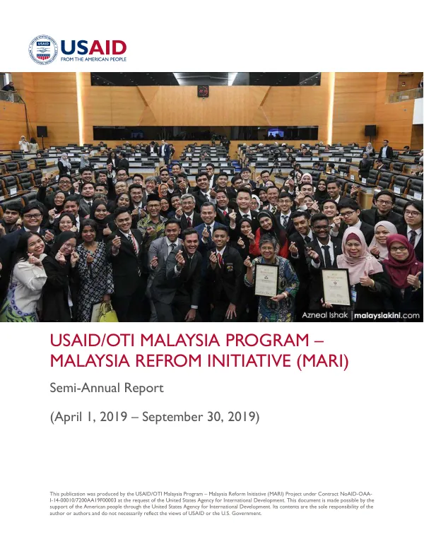 Semi-Annual Report (April 1, 2019 – September 30, 2019)