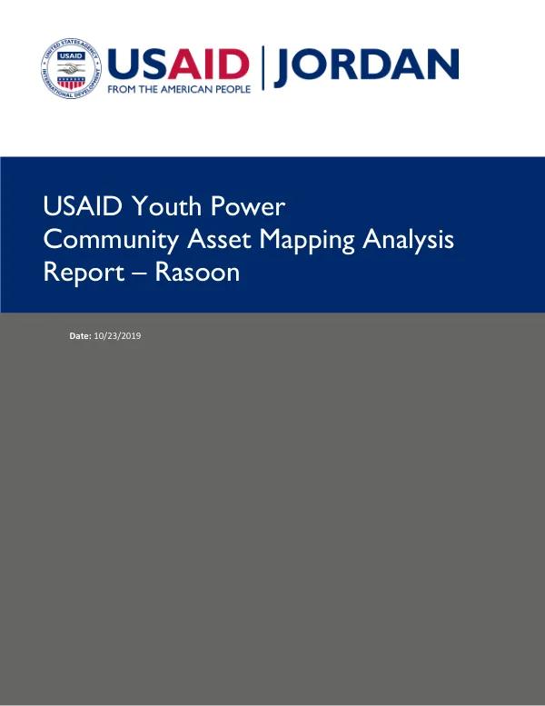 Community Asset Mapping Analysis Report – Rasoon