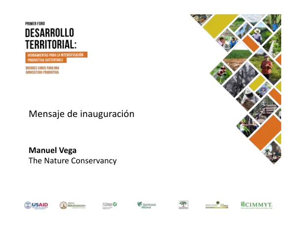 Mensaje de inauguración