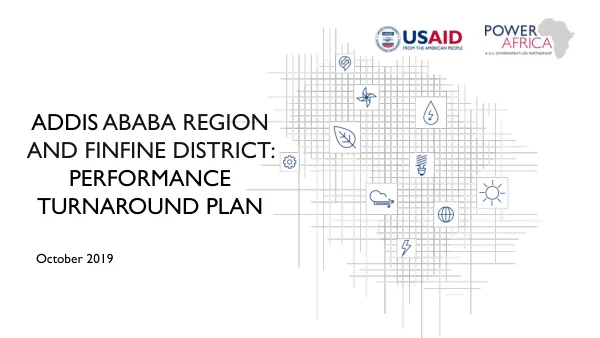 Performance Turnaround Plan for Addis Ababa Region and Finfine District