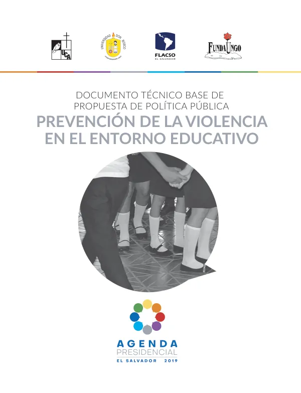 Documento técnico base de propuesta de política pública: Prevención de la violencia en el entorno educativo