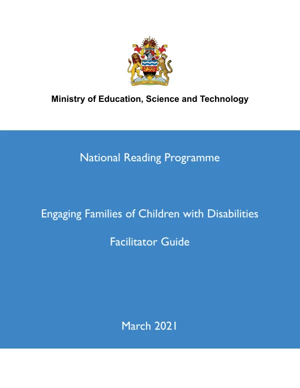 Facilitator Guide- Engaging Families of Children with Disabilities _Final