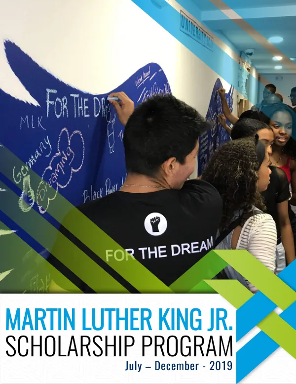 Martin Luther King Jr. Scholarship Program Report: July – December 2019