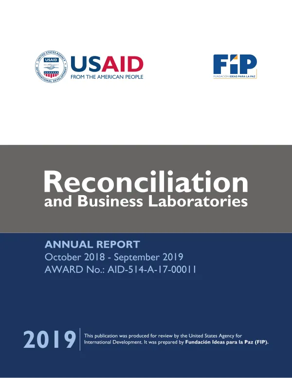 Annual Report 2: Reconciliation and Business Laboratories