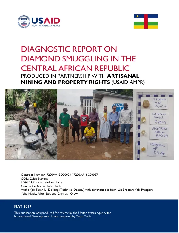 Diagnostic Report on Diamond Smuggling in the Central African Republic