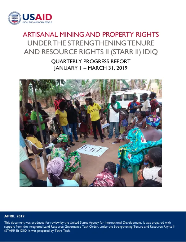 USAID AMPR FY 2019 Q2 Quarterly Report_Final approved