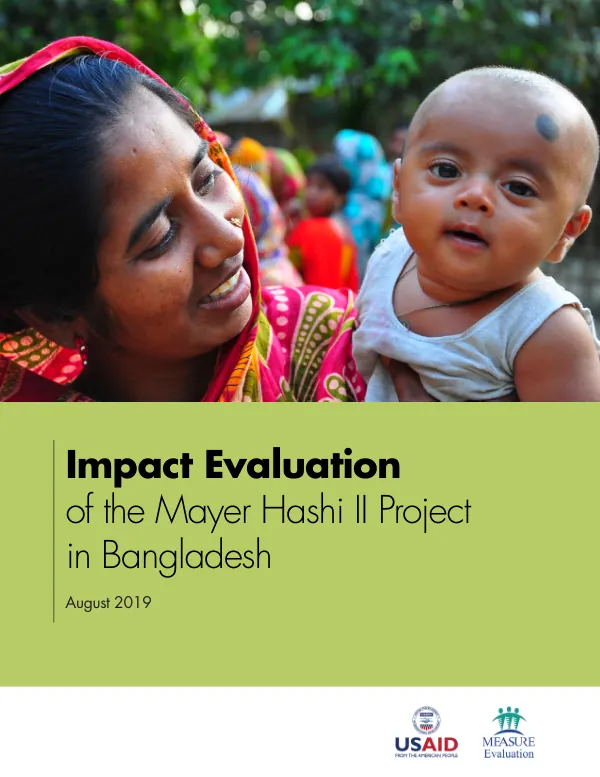 Impact Evaluation of the Mayer Hashi II Project in Bangladesh
