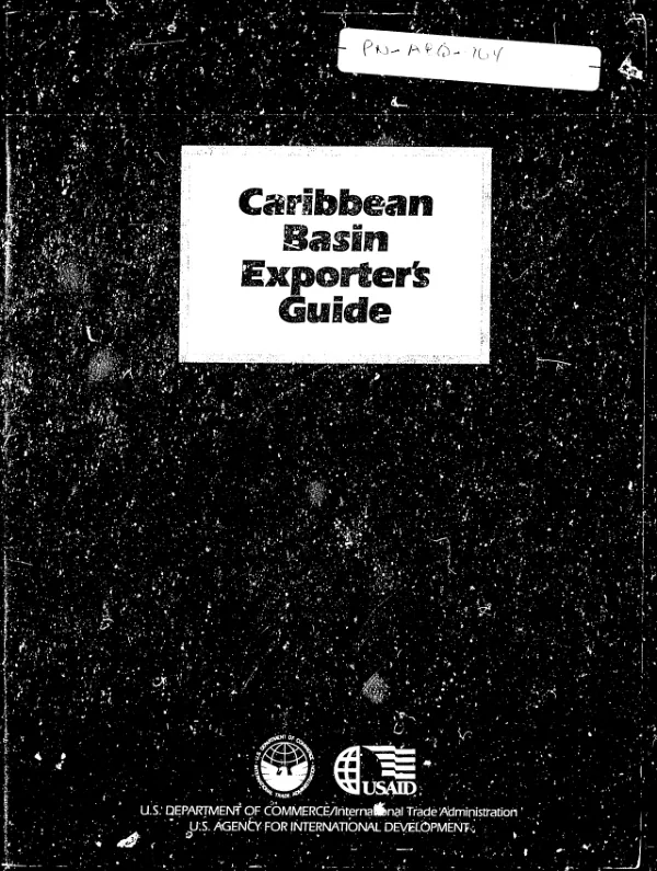 Caribbean Basin exporter"s guide