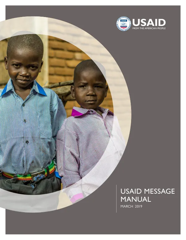 USAID Message Manual - March 2019