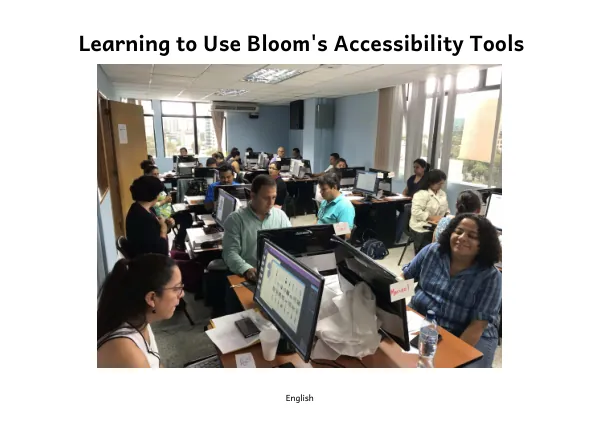 Learning to Use Bloom's Accessibility Tools