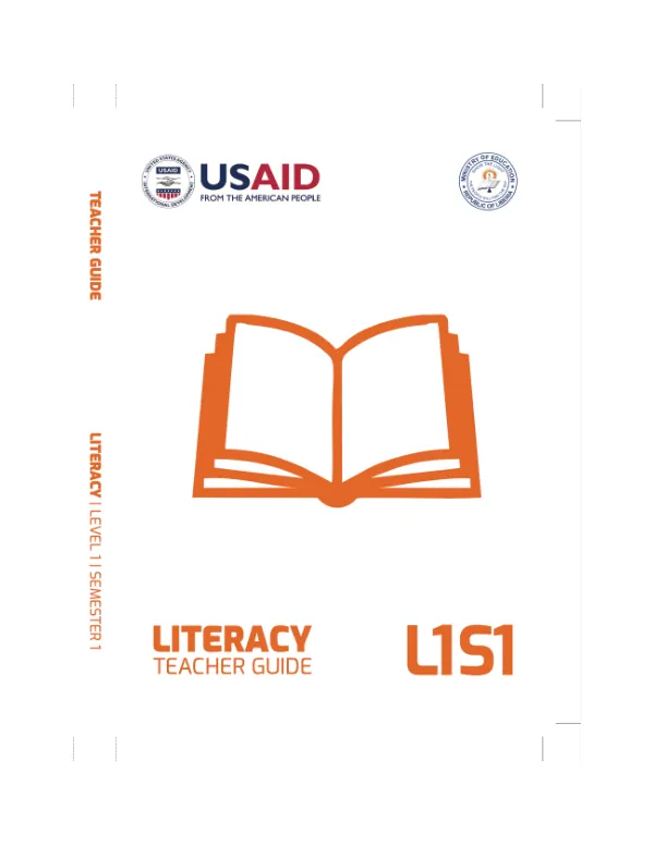 Accelerated Quality Education Teacher Guides and Learner Workbooks Series, Literacy, Level 1, Semester 1