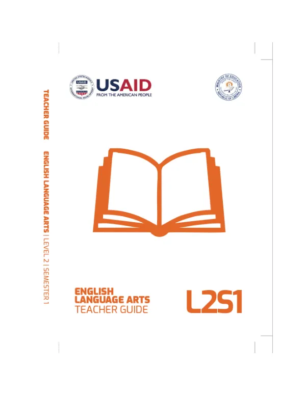 Accelerated Quality Education Teacher Guides and Learner Workbooks Series, Language Arts, Level 2, Semester 1